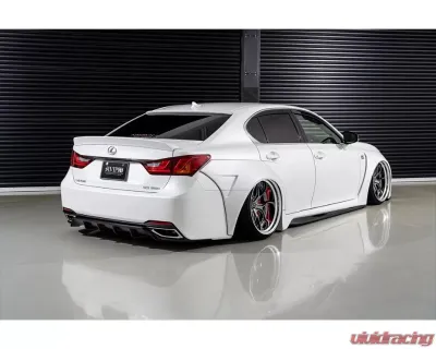 AimGain Pure VIP GT Rear Wide Fenders L+R FRP Lexus GS450h | 350 | 250 | 300h Zenki 2011-2015 - AIM-PVIPGT-10GS-Z-RWF-FRP