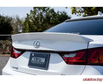 AimGain Pure VIP GT Trunk Spoiler FRP Lexus GS450h | 350 | 250 | 300h Zenki 2011-2015 - AIM-PVIPGT-10GS-Z-TS-FRP