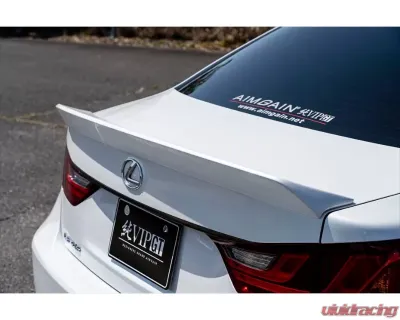 AimGain Pure VIP GT Trunk Spoiler FRP Lexus GS450h | 350 | 250 | 300h Zenki 2011-2015 - AIM-PVIPGT-10GS-Z-TS-FRP