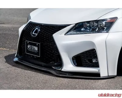 AimGain Pure VIP GT Wide Body Front Bumper + Under Lip Carbon Lexus GS450h | 350 | 250 | 300h Zenki 2011-2015 - AIM-PVIPGT-10GS-Z-WBFB-CF