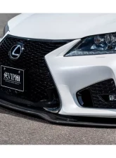 AimGain Pure VIP GT Wide Body Front Bumper + Under Lip FRP Lexus GS450h | 350 | 250 | 300h Zenki 2011-2015                                     - AIM-PVIPGT-10GS-Z-WBFB-FRP - Image 4