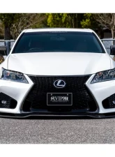 AimGain Pure VIP GT Wide Body Front Bumper + Under Lip Carbon Lexus GS450h | 350 | 250 | 300h Zenki 2011-2015                                     - AIM-PVIPGT-10GS-Z-WBFB-CF - Image 4
