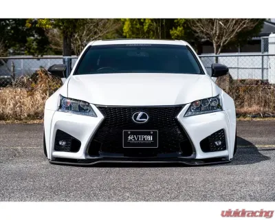 AimGain Pure VIP GT Wide Body Front Bumper + Under Lip Carbon Lexus GS450h | 350 | 250 | 300h Zenki 2011-2015 - AIM-PVIPGT-10GS-Z-WBFB-CF