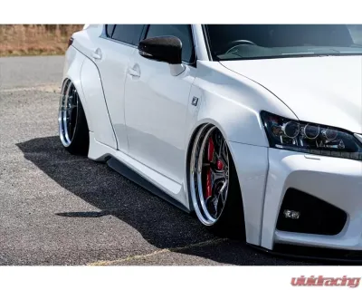 AimGain Pure VIP GT Wide Body Side Skirts L+R FRP Lexus GS450h | 350 | 250 | 300h Zenki 2011-2015 - AIM-PVIPGT-10GS-Z-WBSS-FRP