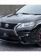 AimGain Pure VIP GT Front Bumper FRP Lexus RX450h | RX350 | RX270 Kouki 2012-2015                                     - AIM-PVIPGT-10RX-K-FB-FRP - Image 3