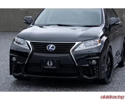 AimGain Pure VIP GT Front Bumper FRP Lexus RX450h | RX350 | RX270 Kouki 2012-2015 - AIM-PVIPGT-10RX-K-FB-FRP