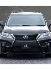 AimGain Pure VIP GT Front Bumper FRP Lexus RX450h | RX350 | RX270 Kouki 2012-2015                                     - AIM-PVIPGT-10RX-K-FB-FRP - Image 3