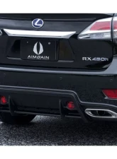 AimGain Pure VIP GT Rear Bumper FRP Lexus RX450h | RX350 | RX270 Kouki 2012-2015                                     - AIM-PVIPGT-10RX-K-RB-FRP - Image 3