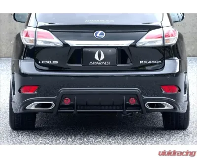 AimGain Pure VIP GT Rear Bumper FRP Lexus RX450h | RX350 | RX270 Kouki 2012-2015 - AIM-PVIPGT-10RX-K-RB-FRP