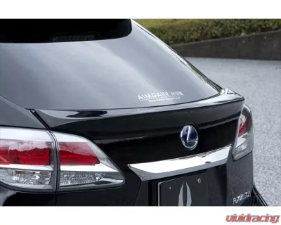 AimGain Pure VIP GT Rear Gate Spoiler FRP Lexus RX450h | RX350 | RX270 Kouki 2012-2015 - AIM-PVIPGT-10RX-K-RGS-FRP