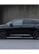 AimGain Pure VIP GT Side Skirts L+R FRP Lexus RX450h | RX350 | RX270 Kouki 2012-2015                                     - AIM-PVIPGT-10RX-K-SS-FRP - Image 2