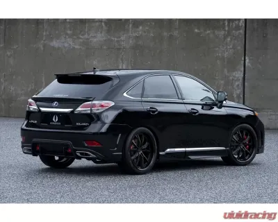 AimGain Pure VIP GT Side Skirts L+R FRP Lexus RX450h | RX350 | RX270 Kouki 2012-2015 - AIM-PVIPGT-10RX-K-SS-FRP
