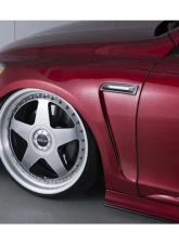 AimGain Pure VIP GT Front Ducted Fenders L+R FRP Lexus GS350 | 430 Kouki 2007-2011                                     - AIM-PVIPGT-19GS-K-FF-FRP - Image 2