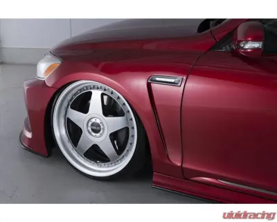 AimGain Pure VIP GT Front Ducted Fenders L+R FRP Lexus GS350 | 430 Kouki 2007-2011 - AIM-PVIPGT-19GS-K-FF-FRP