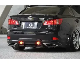 AimGain Pure VIP GT Rear Bumper FRP Lexus IS250 | 350 Zenki | Kouki 2005-2013