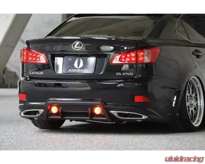 AimGain Pure VIP GT Rear Bumper FRP Lexus IS250 | 350 Zenki | Kouki 2005-2013 - AIM-PVIPGT-20IS-ZK-RB-FRP