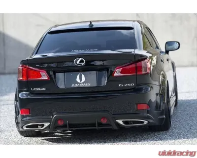 AimGain Pure VIP GT Rear Bumper FRP Lexus IS250 | 350 Zenki | Kouki 2005-2013 - AIM-PVIPGT-20IS-ZK-RB-FRP