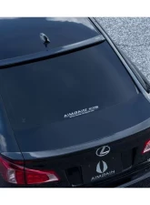 AimGain Pure VIP GT Roof Spoiler FRP Lexus IS250 | 350 Zenki | Kouki 2005-2013                                     - AIM-PVIPGT-20IS-ZK-RS-FRP - Image 2