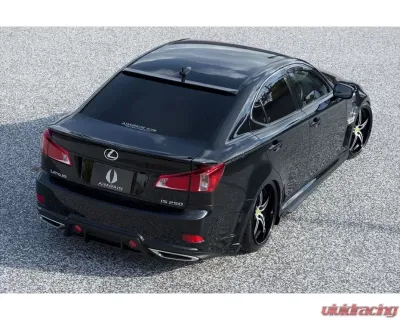 AimGain Pure VIP GT Roof Spoiler FRP Lexus IS250 | 350 Zenki | Kouki 2005-2013 - AIM-PVIPGT-20IS-ZK-RS-FRP