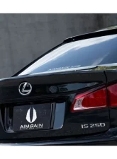 AimGain Pure VIP GT Trunk Spoiler FRP Lexus IS250 | 350 Zenki | Kouki 2005-2013                                     - AIM-PVIPGT-20IS-ZK-TS3P-FRP - Image 2