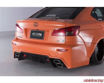 AimGain Pure VIP GT Rear Bumper FRP Lexus IS-F 2007-2014 - AIM-PVIPGT-ISF-RB-FRP