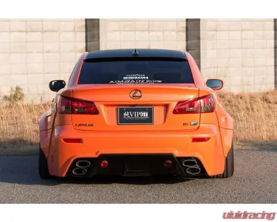 AimGain Pure VIP GT Rear Bumper FRP Lexus IS-F 2007-2014 - AIM-PVIPGT-ISF-RB-FRP