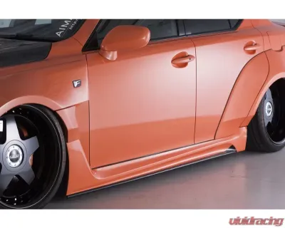 AimGain Pure VIP GT Side Skirts L+R FRP Lexus IS-F 2007-2014 - AIM-PVIPGT-ISF-SS-FRP