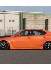 AimGain Pure VIP GT Side Skirts L+R FRP Lexus IS-F 2007-2014                                     - AIM-PVIPGT-ISF-SS-FRP - Image 3