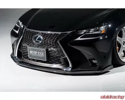 AimGain Pure VIP Sport Front Under Spoiler Carbon Lexus GS450h | 350 | 250 | 300h Kouki 2016-2020 - AIM-PVIPS-10GS-K-FUS-CF