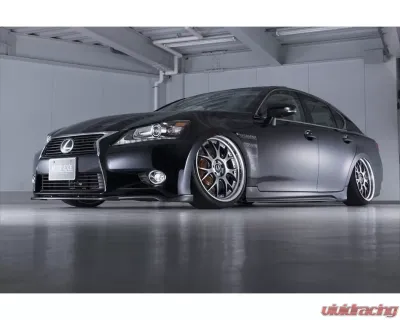AimGain Pure VIP Sport Side Skirts L+R Carbon Lexus GS450h | 350 | 250 | 300h Base Zenki 2011-2015 - AIM-PVIPS-10GSB-Z-SS-CF