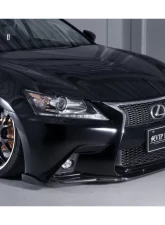 AimGain Pure VIP Sport Front Under Spoiler FRP Lexus GS450h | 350 | 250 | 300h F-Sport Zenki 2011-2015                                     - AIM-PVIPS-10GSFS-Z-FUS-FRP - Image 3