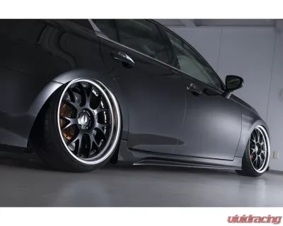 AimGain Pure VIP Sport Side Skirts L+R Carbon Lexus GS450h | 350 | 250 | 300h F-Sport Zenki 2011-2015 - AIM-PVIPS-10GSFS-Z-SS-CF