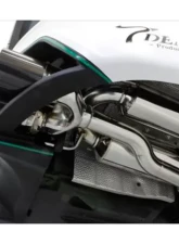 AimGain Pure VIP Sport Carbon Shot Loop Muffler S/S + Carbon Tips Lexus IS250 | 350 Convertible Zenki | Kouki 2009-2015                                     - AIM-PVIPS-20ISC-ZK-CSLM-SS - Image 2