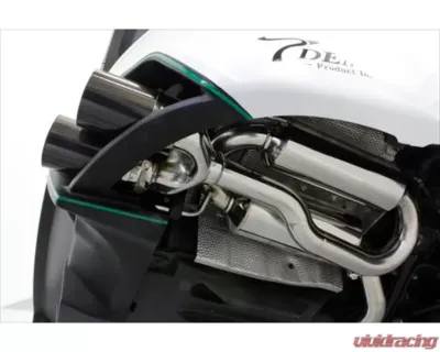 AimGain Pure VIP Sport Carbon Shot Loop Muffler S/S + Carbon Tips Lexus IS250 | 350 Convertible Zenki | Kouki 2009-2015 - AIM-PVIPS-20ISC-ZK-CSLM-SS