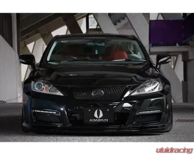 AimGain Pure VIP Sport Front Bumper FRP Lexus IS250 | 350 Convertible Zenki | Kouki 2009-2015 - AIM-PVIPS-20ISC-ZK-FB-FRP