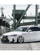 AimGain Pure VIP Sport Full Kit 3 Piece FRP Lexus IS350 | 300h | 200t F-Sport | Version L Chuuki 2016-2020                                     - AIM-PVIPS-30IS-CH-FK-FRP - Image 3