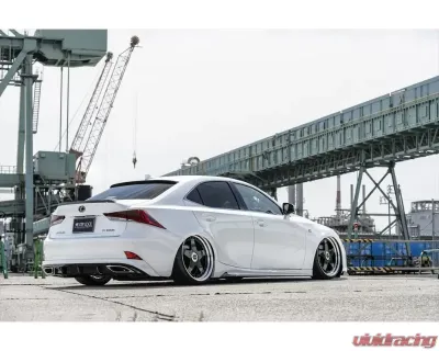 AimGain Pure VIP Sport Full Kit 3 Piece FRP Lexus IS350 | 300h | 200t F-Sport | Version L Chuuki 2016-2020 - AIM-PVIPS-30IS-CH-FK-FRP