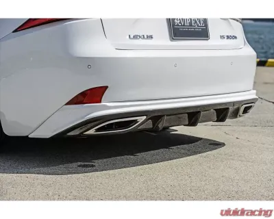 AimGain Pure VIP Sport Rear Diffuser Type 1 FRP | Carbon Lexus IS350 | 300h | 200t F-Sport | Version L Chuuki 2016-2020 - AIM-PVIPS-30IS-CH-RUST1-CF