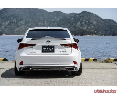 AimGain Pure VIP Sport Trunk Spoiler Carbon Lexus IS350 | 300h | 200t F-Sport | Version L Chuuki 2016-2020 - AIM-PVIPS-30IS-CH-TS-CF
