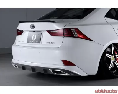 AimGain Pure VIP Sport Rear Diffuser Type 1 FRP | Carbon Lexus IS350 | 300h | 250 F-Sport Zenki 2013-2016 - AIM-PVIPS-30IS-Z-RUST1-CF