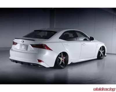 AimGain Pure VIP Sport Side Skirts L+R FRP | Carbon Lexus IS350 | 300h | 250 F-Sport Zenki 2013-2016 - AIM-PVIPS-30IS-Z-SS-CF