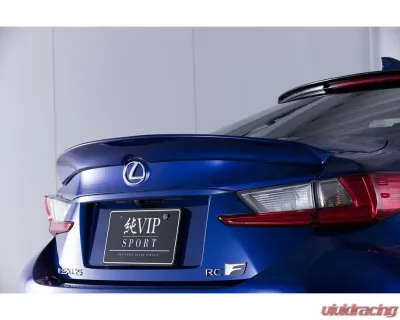 AimGain Pure VIP Sport Trunk Spoiler FRP Lexus RC-F Zenki 2015-2019 - AIM-PVIPS-RCF-Z-TS-FRP