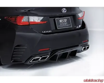AimGain Pure VIP Sport Type 2 Rear Diffuser FRP Lexus RC350 | 300h F-Sport Zenki 2015-2018 - AIM-PVIPST2-RC-Z-RD-FRP