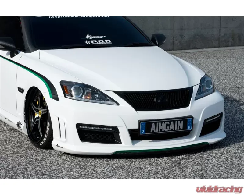 AimGain Pure VIP Sport Tuning Style Front Bumper FRP Lexus