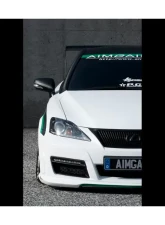AimGain Pure VIP Sport Tuning Style Front Ducted Fenders L+R FRP Lexus IS250 | 350 Convertible Zenki | Kouki 2009-2015                                     - AIM-PVIPSTS-20ISC-ZK-FF-FRP - Image 2