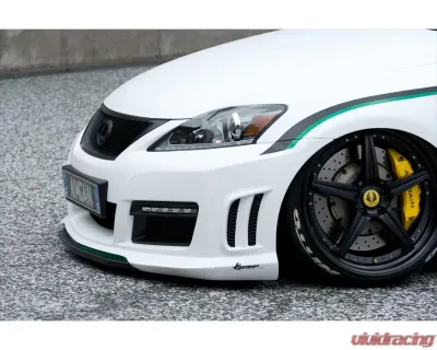 AimGain Pure VIP Sport Tuning Style Front Ducted Fenders L+R FRP Lexus IS250 | 350 Convertible Zenki | Kouki 2009-2015 - AIM-PVIPSTS-20ISC-ZK-FF-FRP