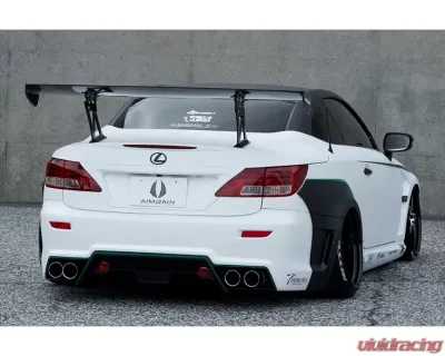 AimGain Pure VIP Sport Tuning Style Rear Bumper FRP Lexus IS250 | 350 Convertible Zenki | Kouki 2009-2015 - AIM-PVIPSTS-20ISC-ZK-RB-FRP