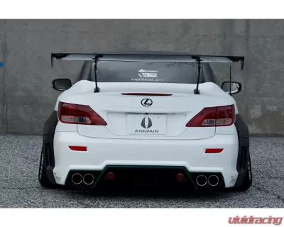 AimGain Pure VIP Sport Tuning Style Rear Bumper FRP Lexus IS250 | 350 Convertible Zenki | Kouki 2009-2015 - AIM-PVIPSTS-20ISC-ZK-RB-FRP