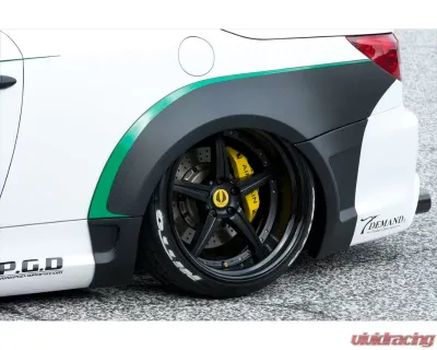 AimGain Pure VIP Sport Tuning Style Rear Over Fenders L+R FRP Lexus IS250 | 350 Convertible Zenki | Kouki 2009-2015 - AIM-PVIPSTS-20ISC-ZK-RWOF-FRP