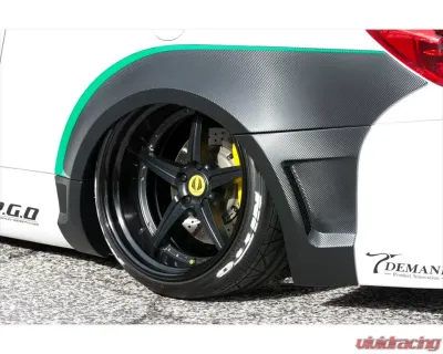 AimGain Pure VIP Sport Tuning Style Rear Over Fenders L+R FRP Lexus IS250 | 350 Convertible Zenki | Kouki 2009-2015 - AIM-PVIPSTS-20ISC-ZK-RWOF-FRP